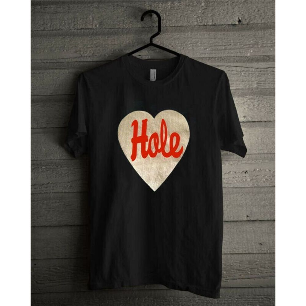 Hole Band Shirt 1994 Hole Heart Courtney Love T-shirt